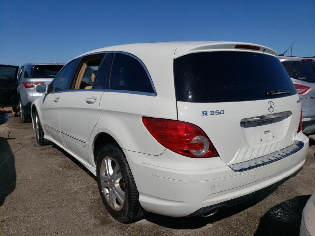 4JGCB65E59A096029 - 2009 MERCEDES-BENZ R 350 4MAT WHITE photo 3