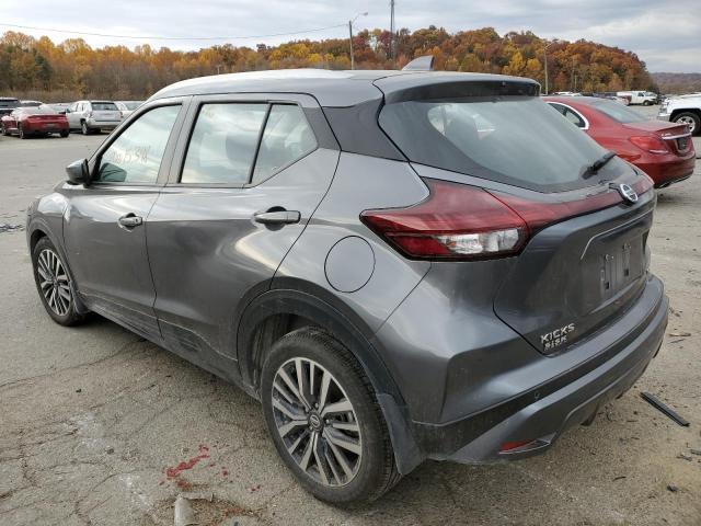 3N1CP5CV4ML539178 - 2021 NISSAN KICKS SV GRAY photo 3