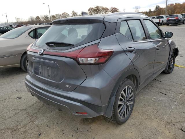 3N1CP5CV4ML539178 - 2021 NISSAN KICKS SV GRAY photo 4