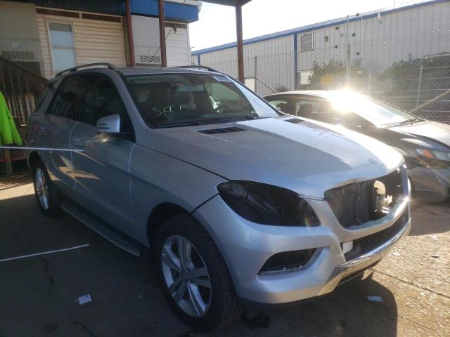 4JGDA5HB7EA289621 - 2014 MERCEDES-BENZ ML 350 4MA SILVER photo 1