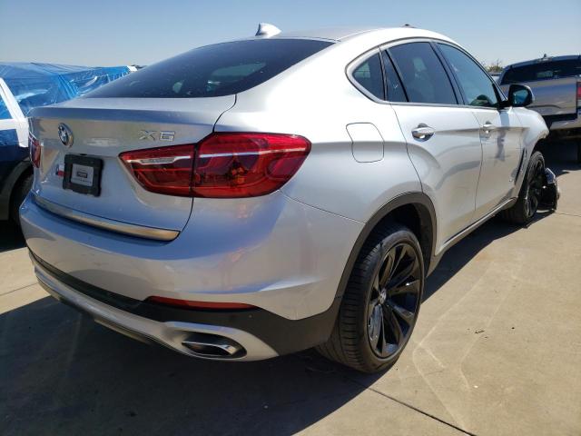 5UXKU2C58K0Z64945 - 2019 BMW X6 XDRIVE3 SILVER photo 4