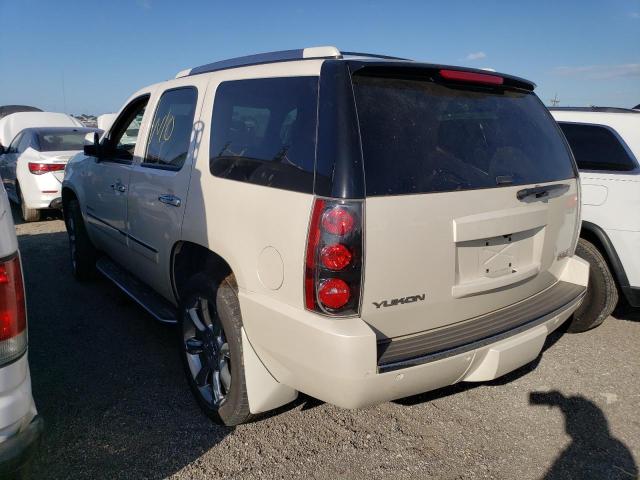 1GKS2EEF4ER100591 - 2014 GMC YUKON DENA WHITE photo 3