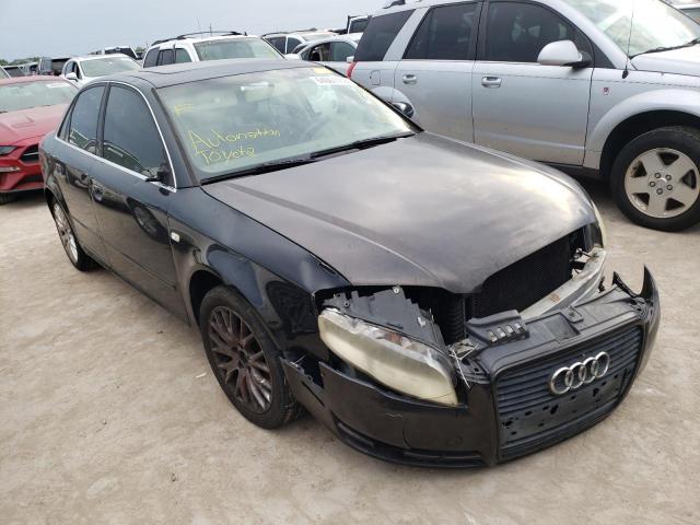 WAUAF78E08A164394 - 2008 AUDI A4 2.0T BLACK photo 1