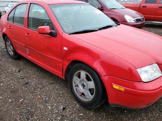 3VWSB69M11M099435 - 2001 VOLKSWAGEN JETTA RED photo 9