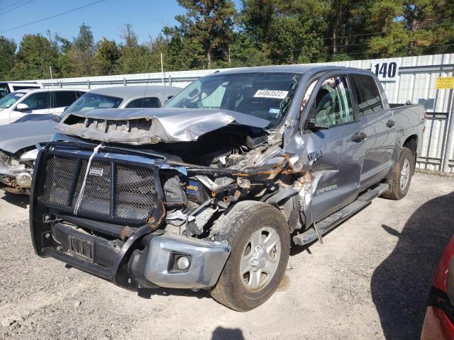 5TFEY5F13EX169276 - 2014 TOYOTA TUNDRA CRE SILVER photo 2