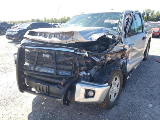 5TFEY5F13EX169276 - 2014 TOYOTA TUNDRA CRE SILVER photo 9