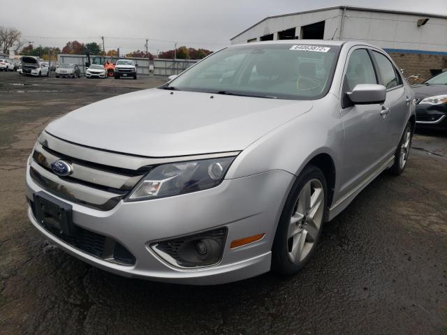 3FAHP0DC3BR101691 - 2011 FORD FUSION SPO SILVER photo 2