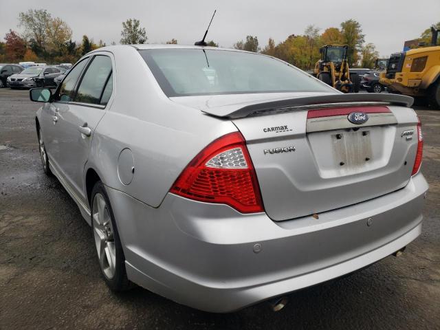 3FAHP0DC3BR101691 - 2011 FORD FUSION SPO SILVER photo 3