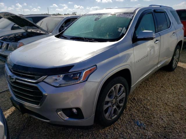 1GNEVKKW6KJ270827 - 2019 CHEVROLET TRAVERSE P SILVER photo 2