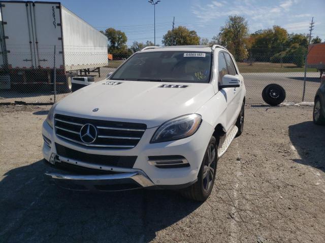 4JGDA5HB7EA291594 - 2014 MERCEDES-BENZ ML 350 4MA WHITE photo 9