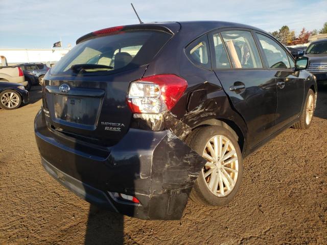 JF1GPAE6XEH335567 - 2014 SUBARU IMPREZA PR GRAY photo 4