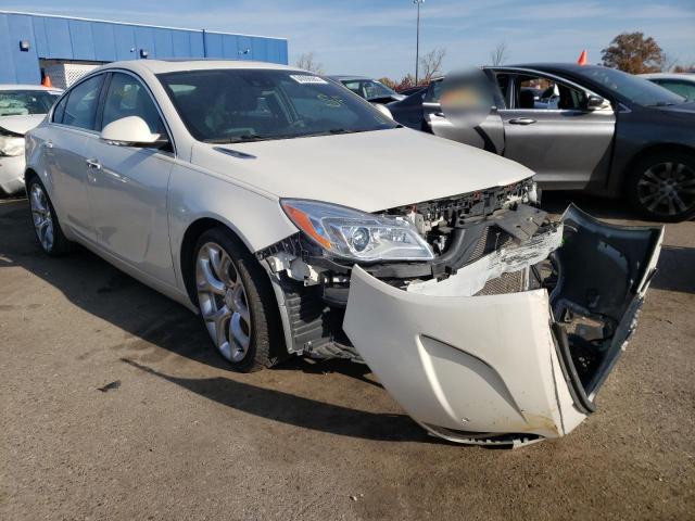 2G4GT5GX8E9198633 - 2014 BUICK REGAL GS WHITE photo 1