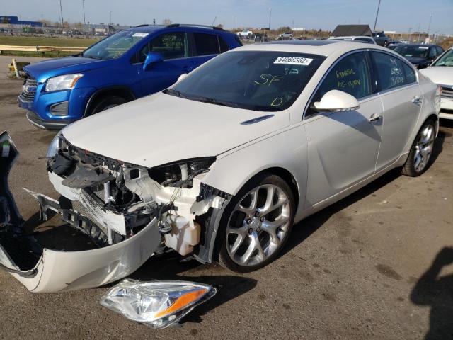 2G4GT5GX8E9198633 - 2014 BUICK REGAL GS Ağ foto 2