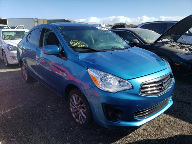 ML32F3FJ1JHF02548 - 2018 MITSUBISHI MIRAGE G4 BLUE photo 1