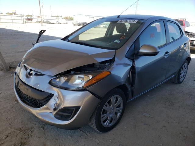 JM1DE1KY5E0178599 - 2014 MAZDA MAZDA2 SPO 银色 照片 2