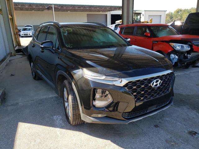 5NMS53AD4KH004553 - 2019 HYUNDAI SANTA FE L BLACK photo 1