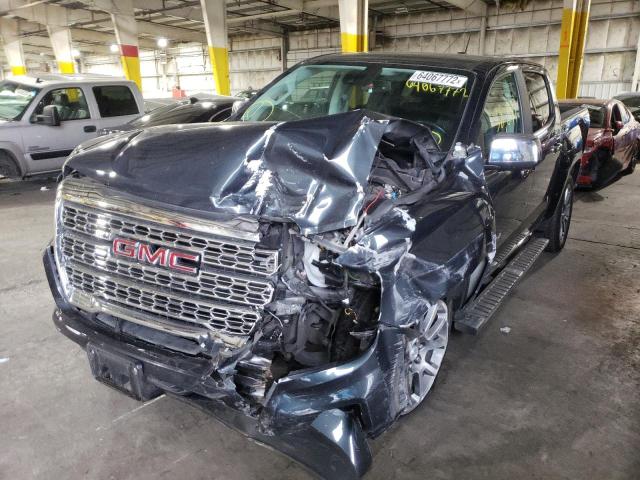 1GTG6EEN9M1110415 - 2021 GMC CANYON DEN GRAY photo 2