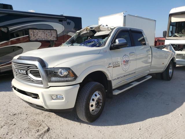 3C63RRKLXJG253622 - 2018 RAM 3500 LONGH WHITE photo 2