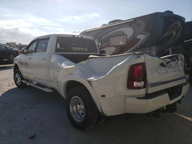 3C63RRKLXJG253622 - 2018 RAM 3500 LONGH WHITE photo 3