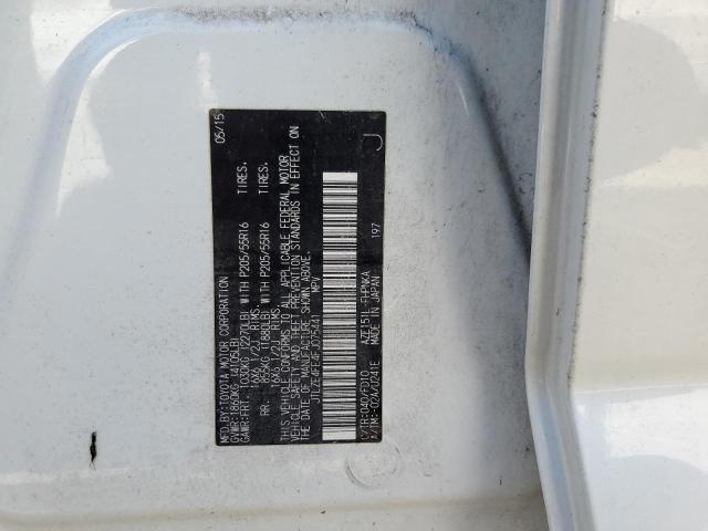 JTLZE4FE4FJ075441 - 2015 TOYOTA SCION XB თეთრი ფოტო 10