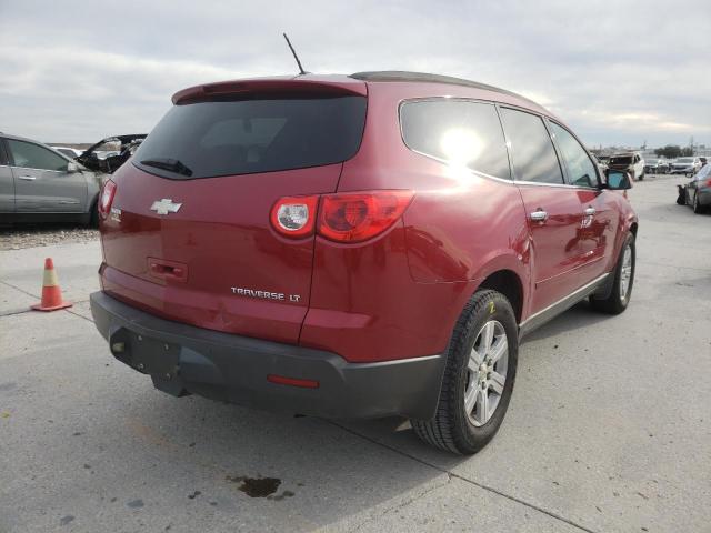 1GNKRGED0CJ130627 - 2012 CHEVROLET EQUINOX RED photo 4