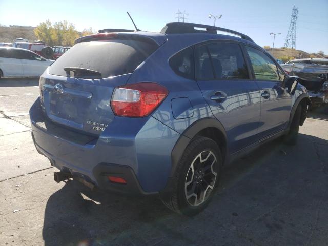 JF2GPAAC5G9260300 - 2016 SUBARU CROSSTREK BLUE photo 4