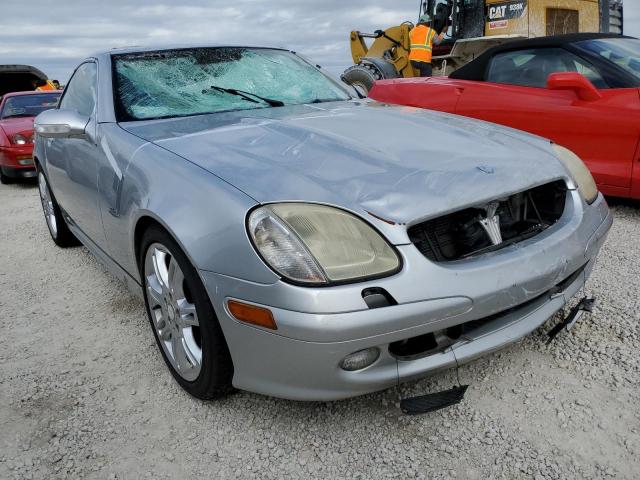 WDBKK65F74F305936 - 2004 MERCEDES-BENZ SLK 320 SILVER photo 1