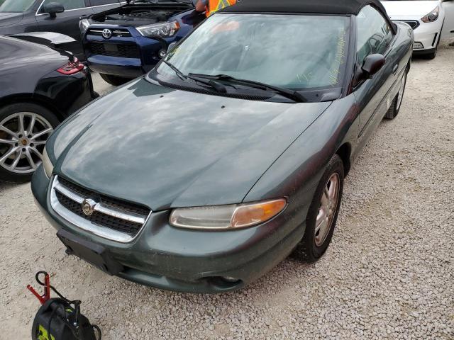 3C3EL55H5VT582085 - 1997 CHRYSLER SEBRING JX GREEN photo 2