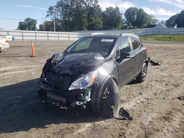 KL4CJ2SM0GB693974 - 2016 BUICK ENCORE SPO BLACK photo 2