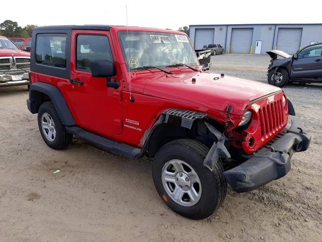 1J4AA2D1XAL217078 - 2010 JEEP WRANGLER S RED photo 1