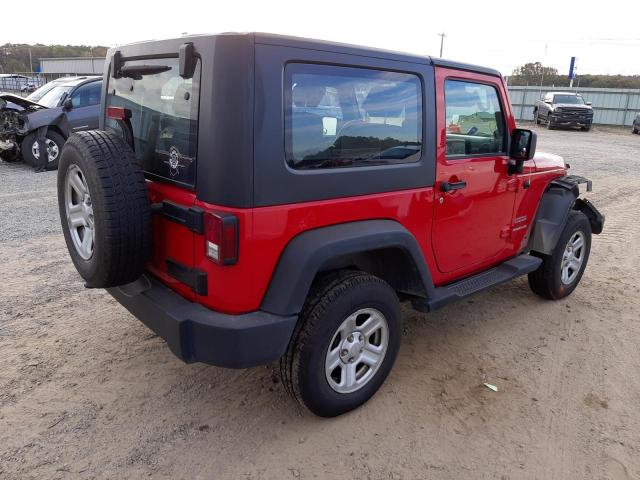 1J4AA2D1XAL217078 - 2010 JEEP WRANGLER S RED photo 4
