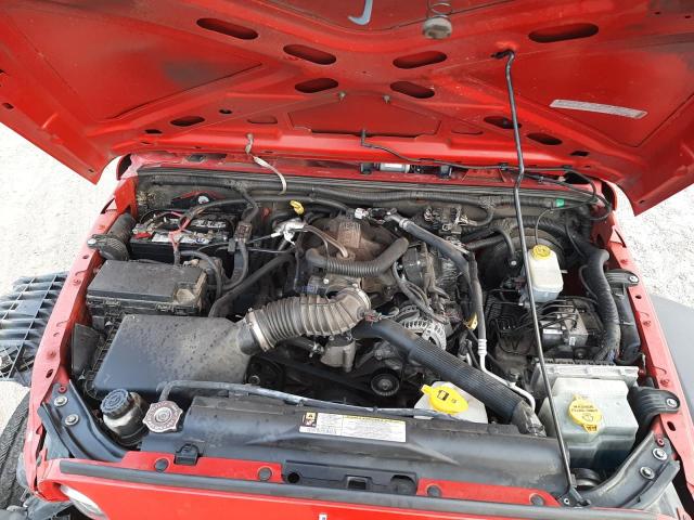 1J4AA2D1XAL217078 - 2010 JEEP WRANGLER S RED photo 7