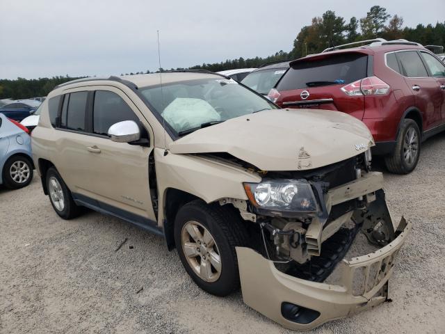 1C4NJCBA6HD166120 - 2017 JEEP COMPASS SP TAN photo 1