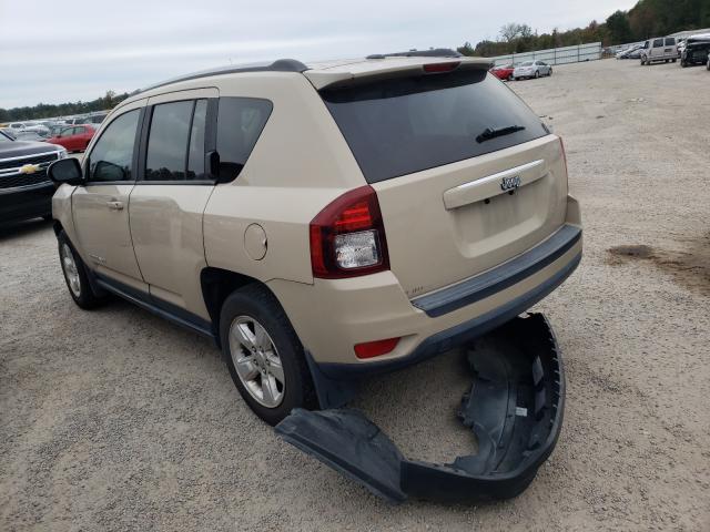 1C4NJCBA6HD166120 - 2017 JEEP COMPASS SP TAN photo 3