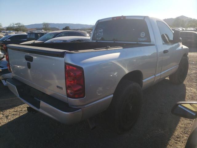 1D7HA162X7J561668 - 2007 DODGE RAM 1500 S SILVER photo 4