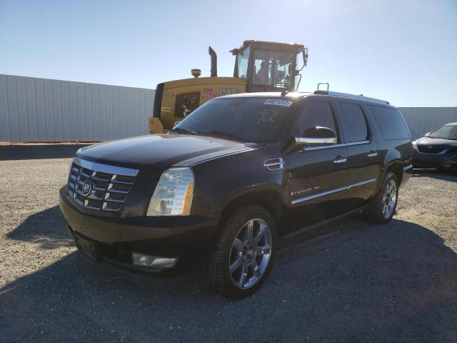 1GYFK66817R391387 - 2007 CADILLAC ESCALADE E BLACK photo 2