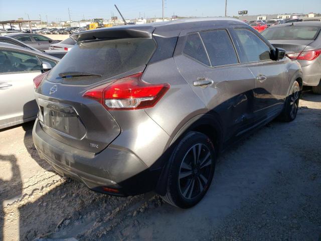 3N1CP5CU2KL516003 - 2019 NISSAN KICKS S GRAY photo 4