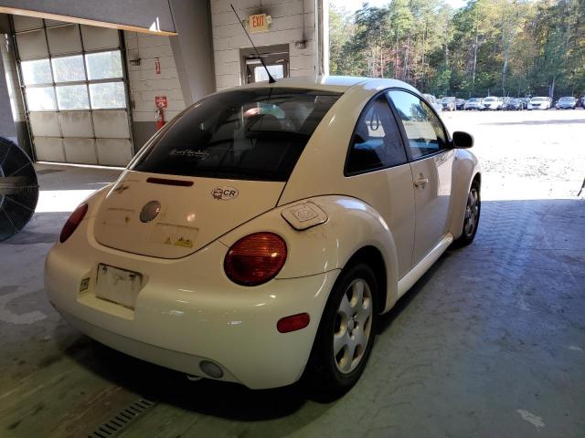 3VWCK21C03M416804 - 2003 VOLKSWAGEN NEW BEETLE 白色 照片 4