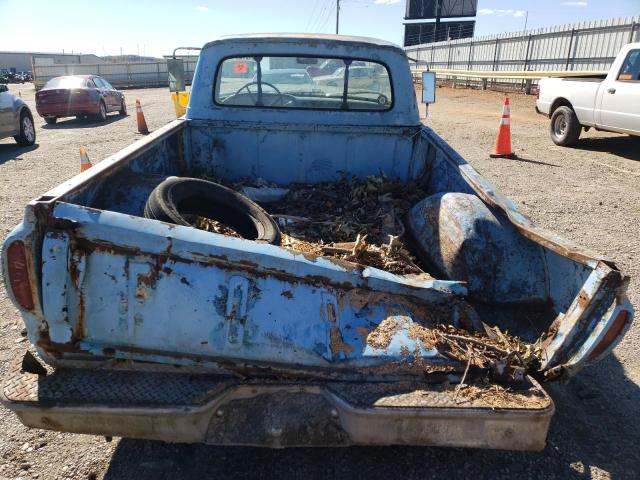 F10CN311394 - 1962 FORD F 100 BLUE photo 6