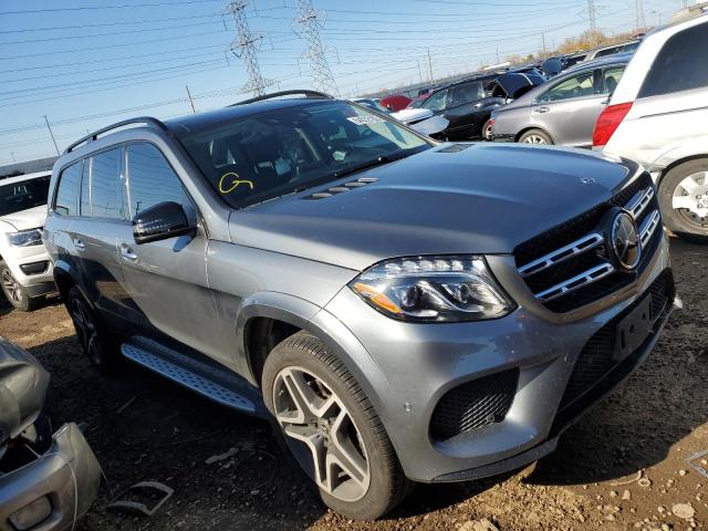 4JGDF7DE1JB036070 - 2018 MERCEDES-BENZ GLS 550 4M GRAY photo 1