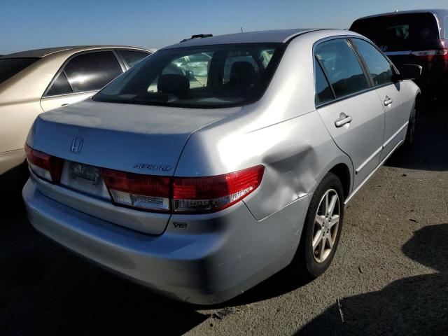 1HGCM665X3A052534 - 2003 HONDA ACCORD SILVER photo 4