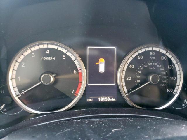 JTJSARBZ1M2199346 - 2021 LEXUS NX 300 BAS SILVER photo 8