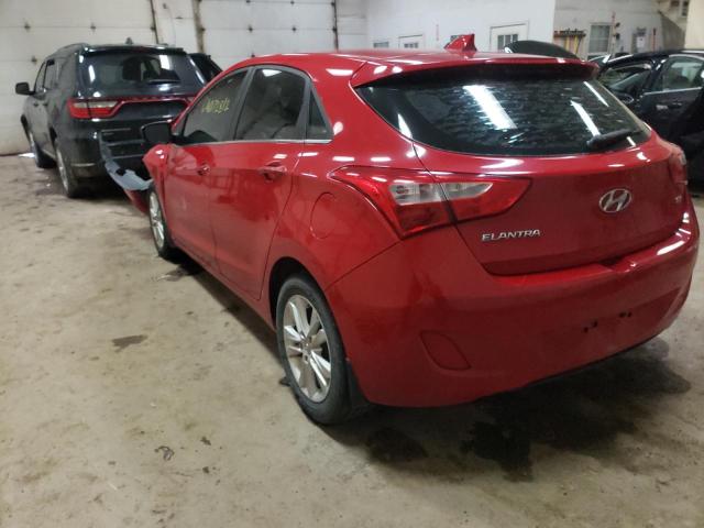 KMHD35LE1DU026758 - 2013 HYUNDAI ELANTRA GT RED photo 3