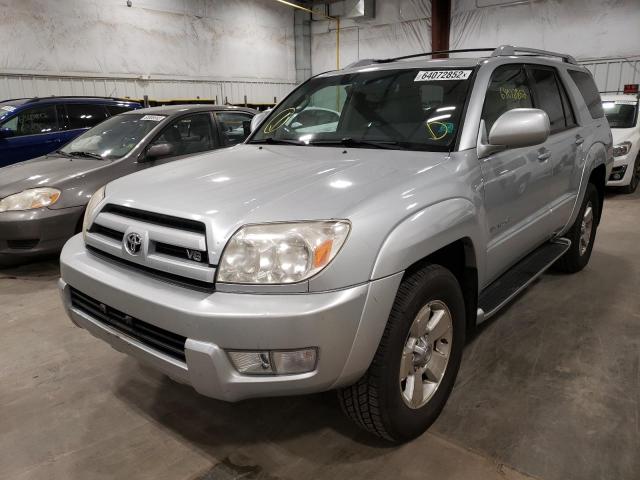 JTEBT17R440031120 - 2004 TOYOTA 4RUNNER LI SILVER photo 2