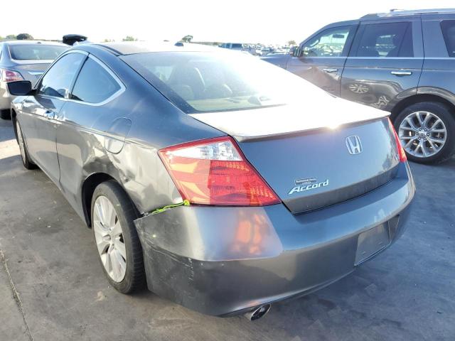 1HGCS2B84AA002207 - 2010 HONDA ACCORD EXL GRAY photo 3