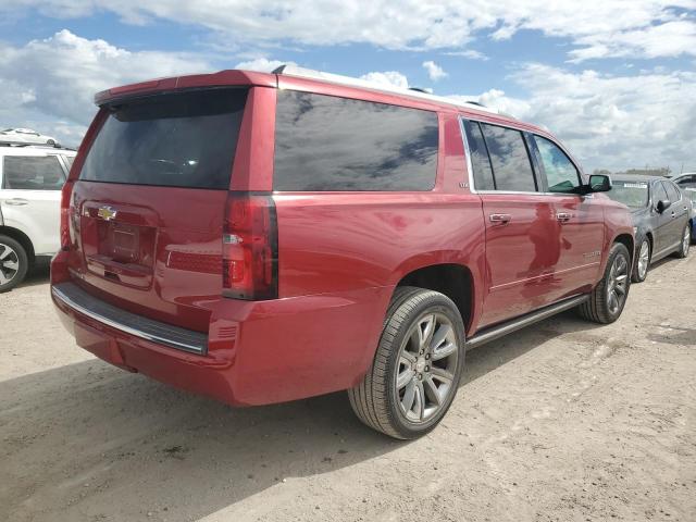 1GNSKKKC4FR698601 - 2015 CHEVROLET SUBURBAN K RED photo 4