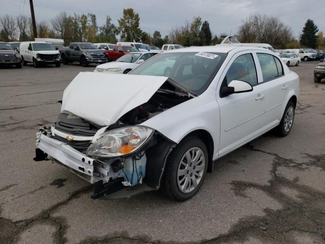 1G1AD5F53A7126587 - 2010 CHEVROLET COBALT 1LT WHITE photo 2