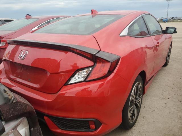 2HGFC3B74GH355693 - 2016 HONDA CIVIC EXL Qırmızı foto 4