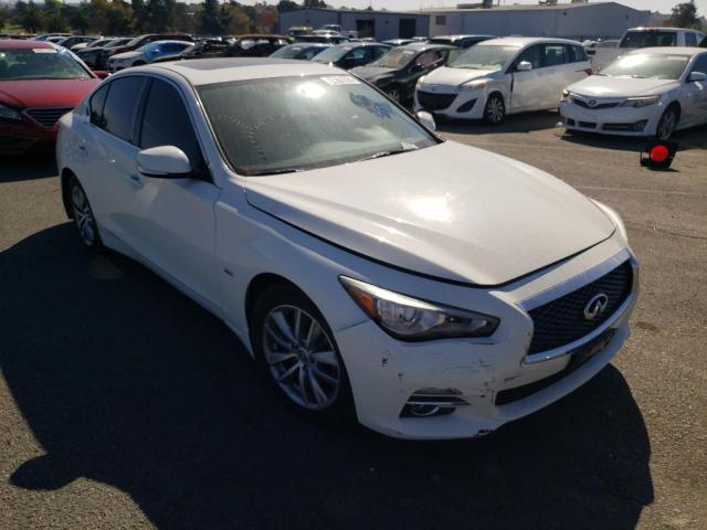 JN1EV7AP3HM733209 - 2017 INFINITI Q50 PREMIU WHITE photo 1