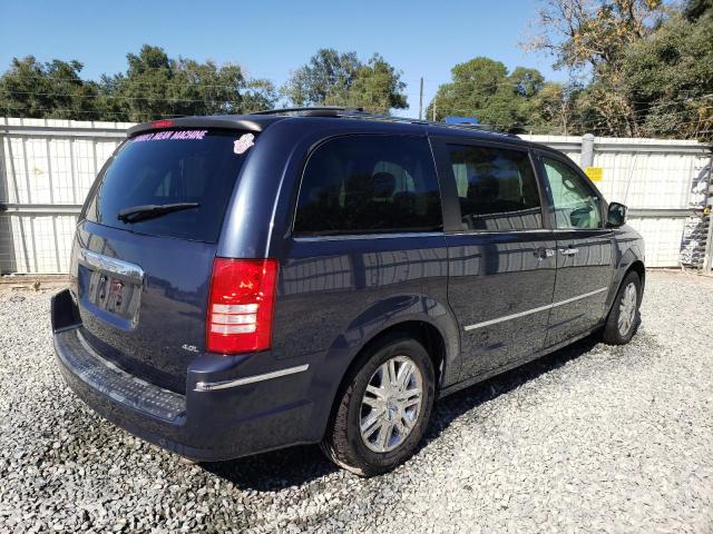 2A8HR64X28R754353 - 2008 CHRYSLER TOWN & COU BLUE photo 4